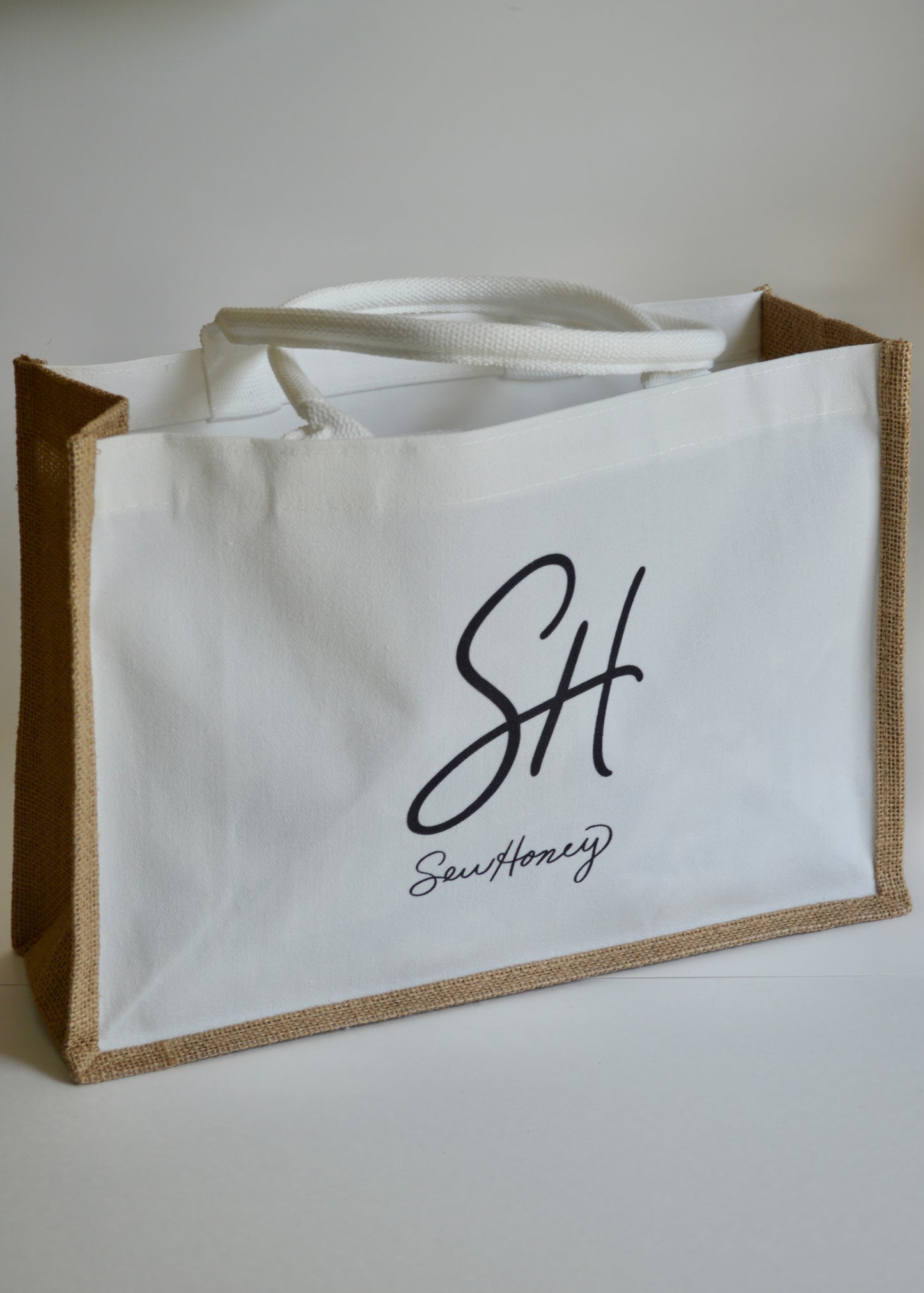 SH Jute Tote Bag