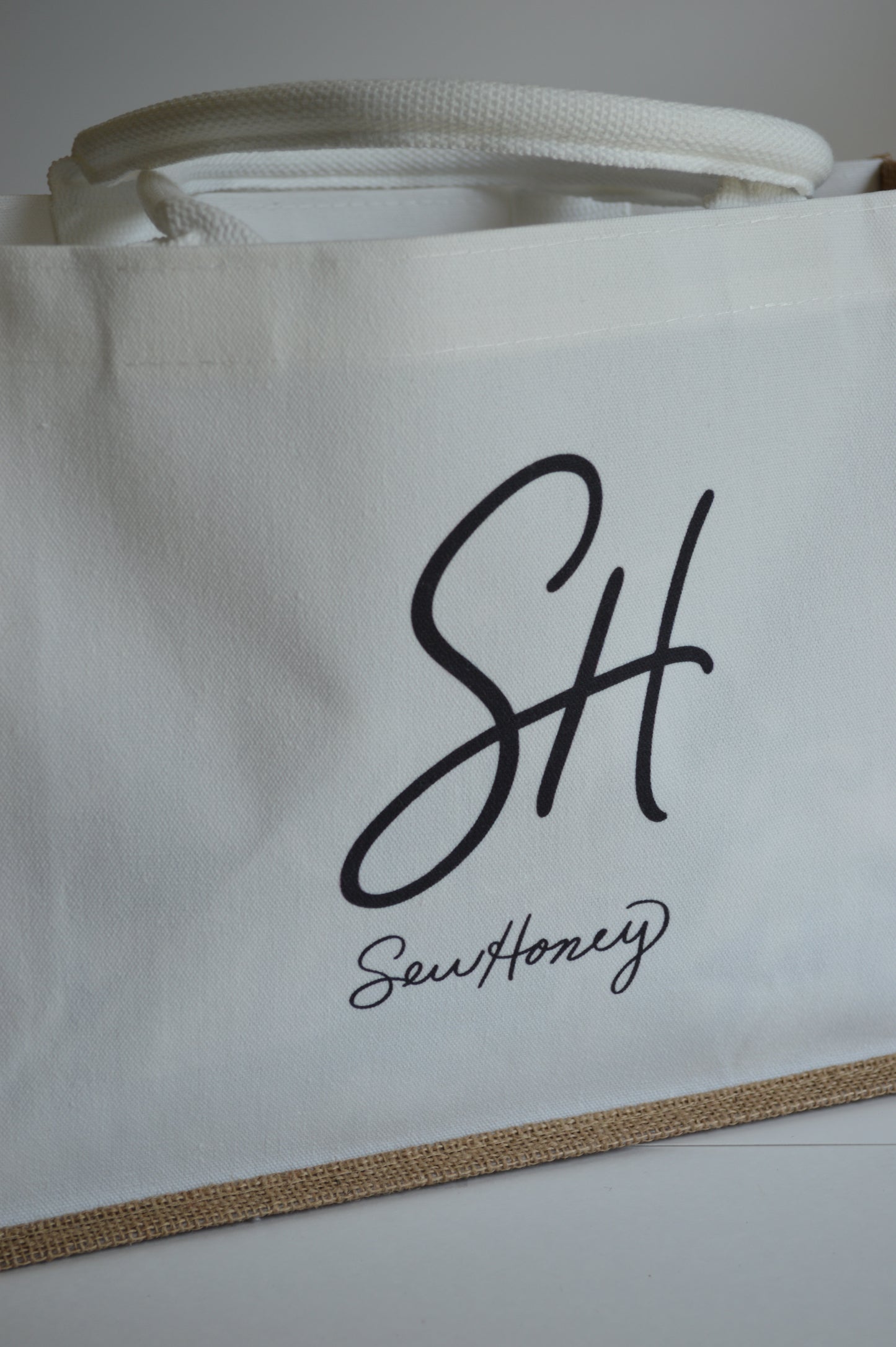 SH Jute Tote Bag