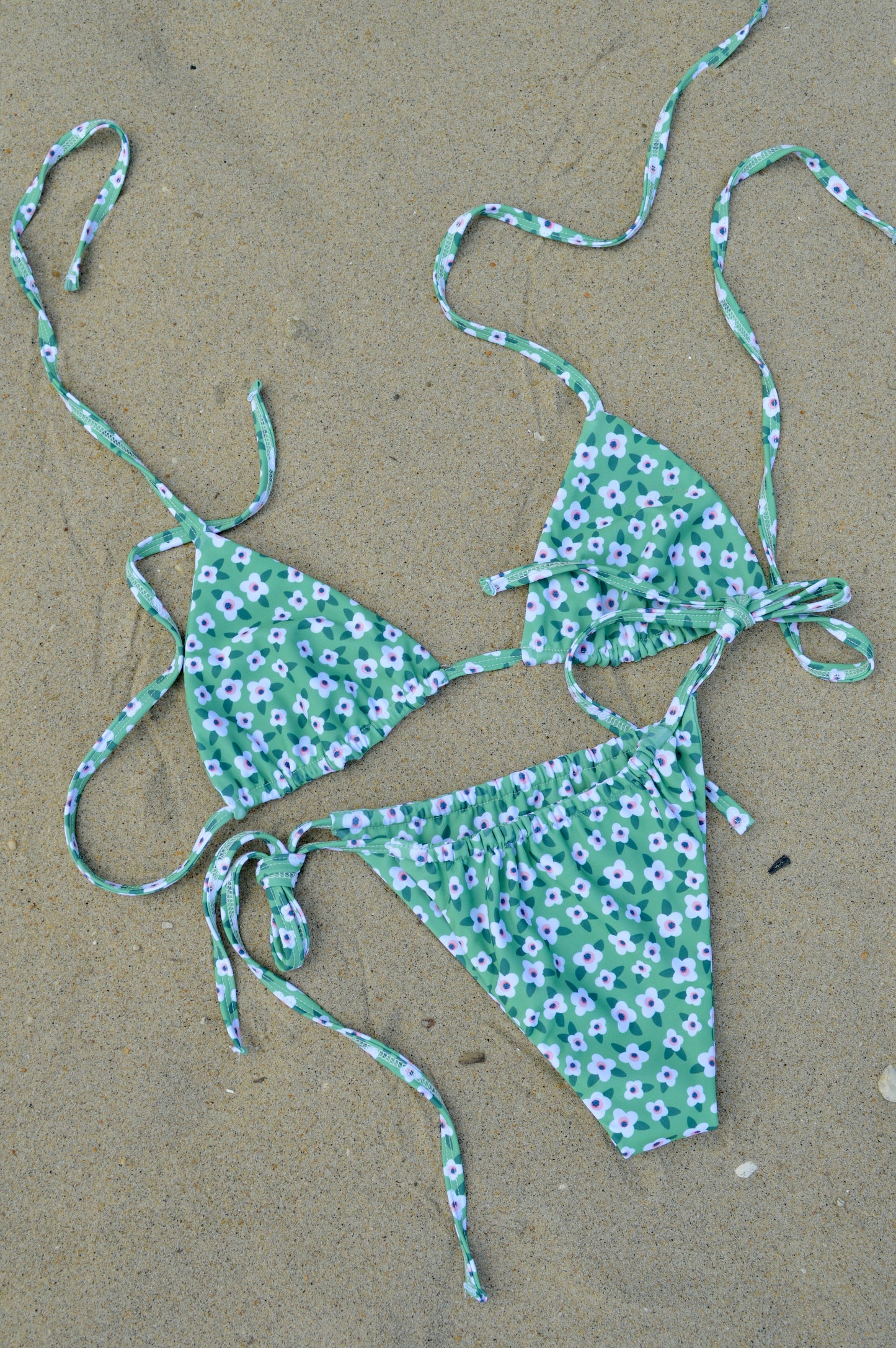 The Green Floral Bottom